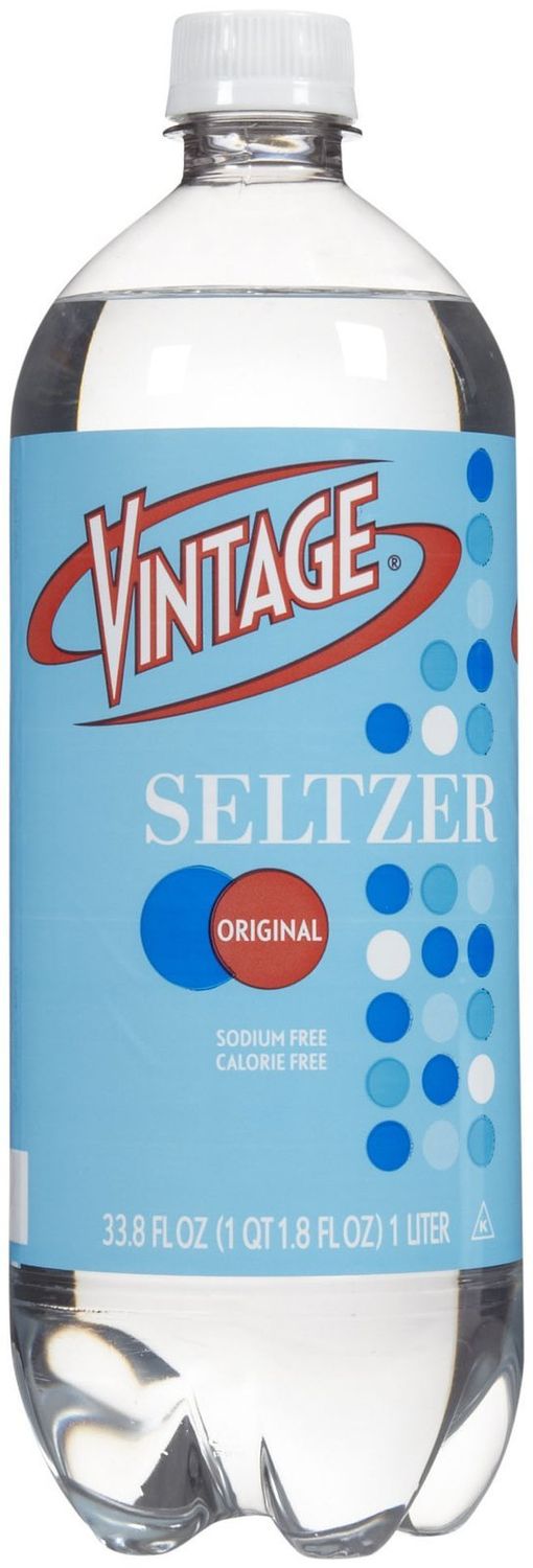 Vintage Seltzer Water, 33.8 oz, 12 ct