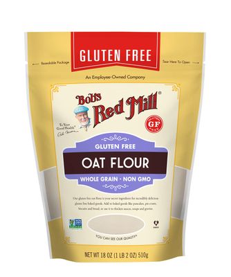 Bob's Red Mill Oat Flour, Gluten Free, 18 Ounces (Pack Of 4)