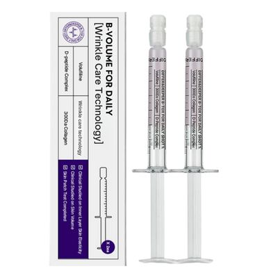 Differ Deeper B-Volume Daily Essence Starter Pack - Plumping Smoothing Formula Wrinkle Elasticity Care Volufiline, Peptide Collagen Ampoule for Easy Topical Application (2.5ml2)
