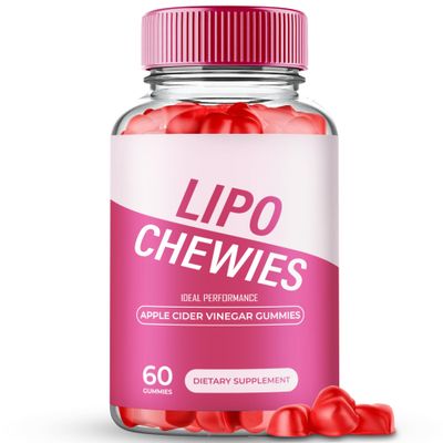 Lipo Chewies Gummies - Advanced Formula Supplement Support, 60 Gummies for 1 Month