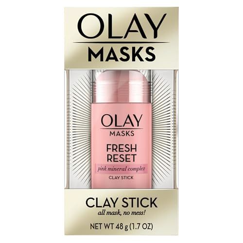 Olay Fresh Reset Pink Mineral Complex Clay Face Mask Stick, 1.7 oz