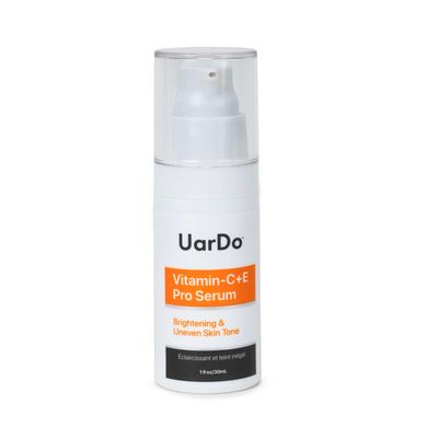 Uardo Vitamin-CE Pro Serum 1 Fl Oz 30 ml - usn101 Anti-Aging Helps wWrinkles, Dark Spots Fine Lines Improve Skin Texture Evens Out Tone For Women and Men