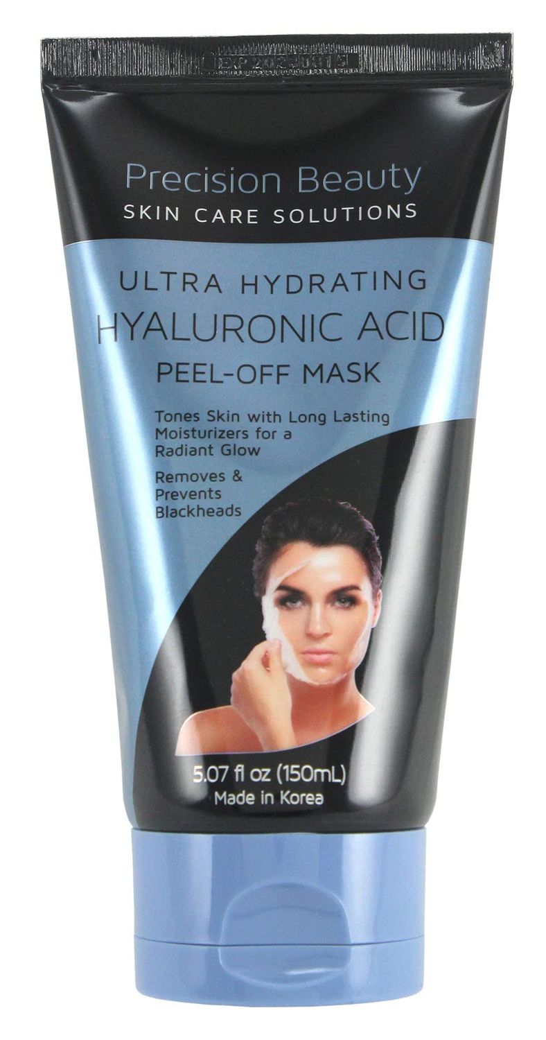Precision Beauty Peel Off Mask Ultra Hydrating Hyaluronic Acid, 5.07 Fl Oz