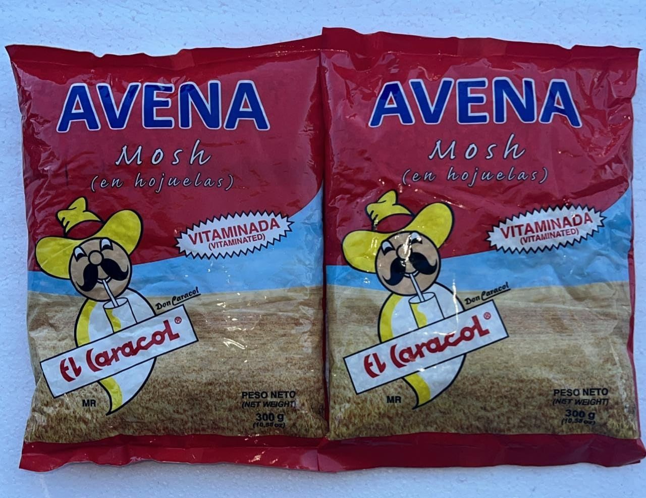 Avena Mosh (en hojuelas) Nicaragua, 300 g, Pack of 2