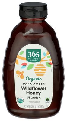 365 by Whole Foods Market, Organic Amber Mountain Forest Honey, 24 Ounce