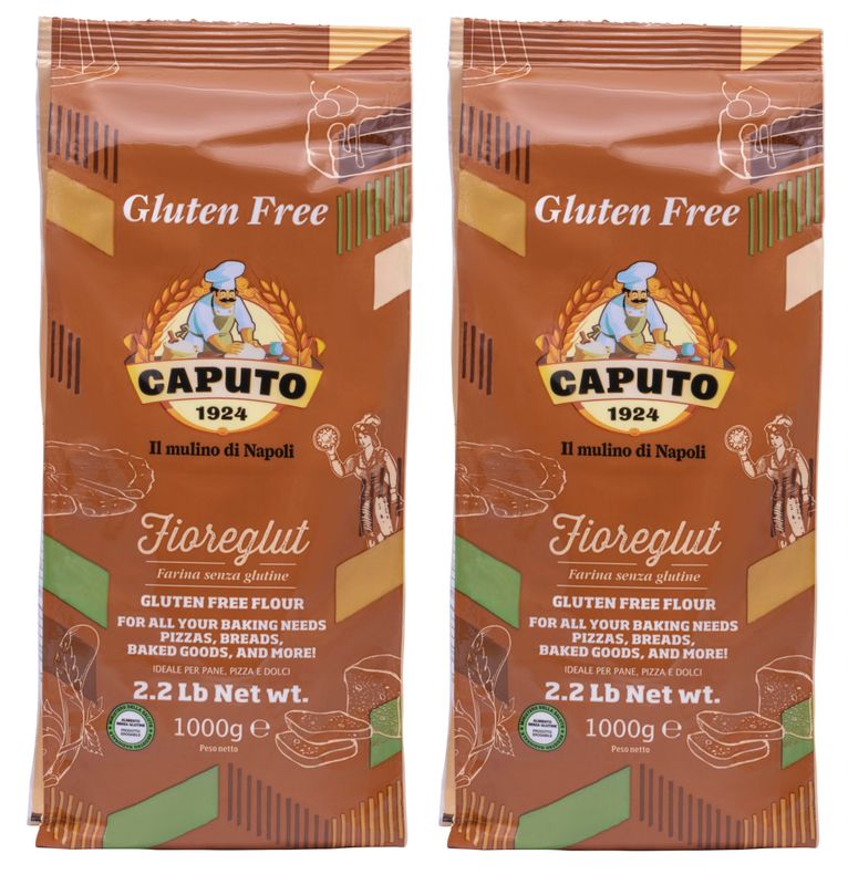 Antico Molino Napoli Antimo Caputo Pizza Flour, Gluten Free, 2.2 Pound (Pack of 2)