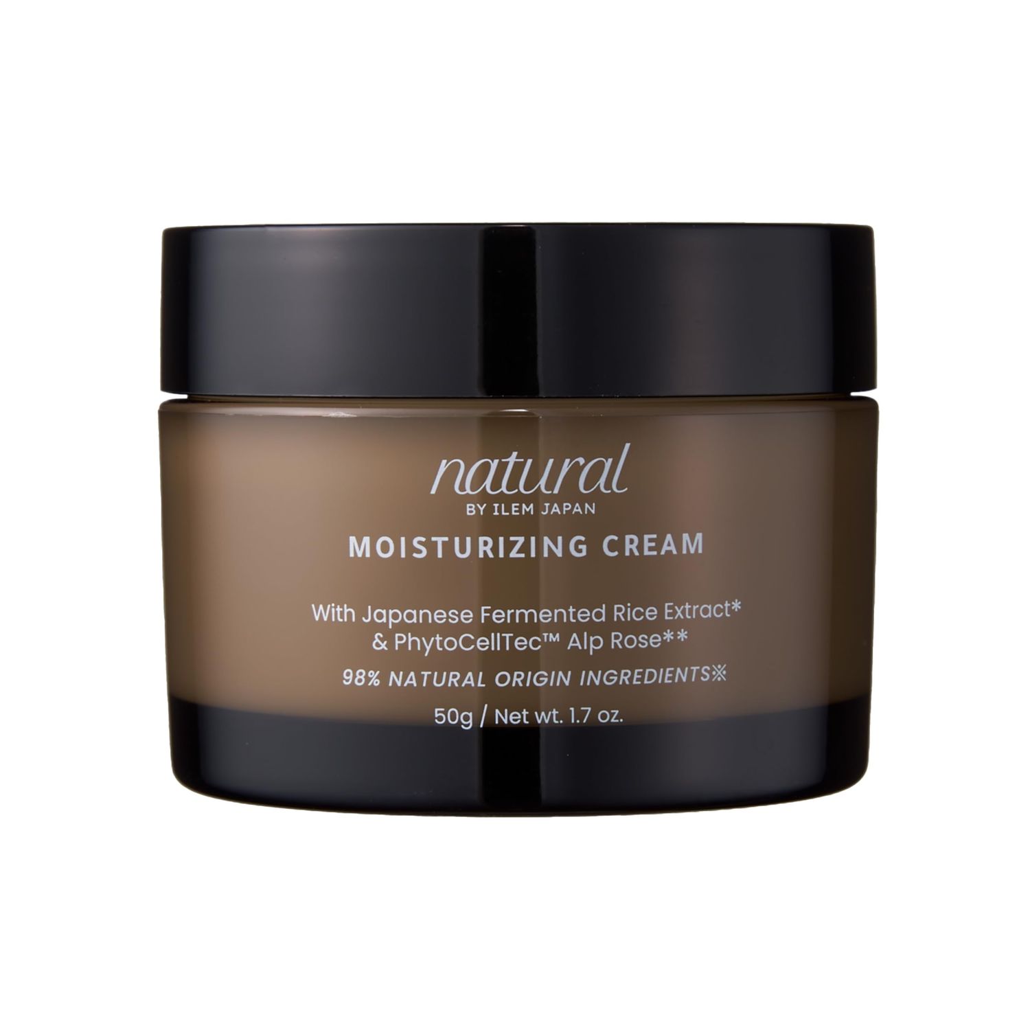ILEM JAPAN Moisturizing Cream, Glowing Skin,Non-Sticky, Fast Absorbing, Daily Moisturizer for Dry, Rough Skin, For Men Women