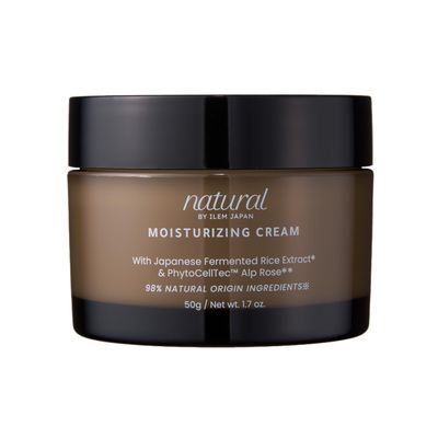 ILEM JAPAN Moisturizing Cream, Glowing Skin,Non-Sticky, Fast Absorbing, Daily Moisturizer for Dry, Rough Skin, For Men Women
