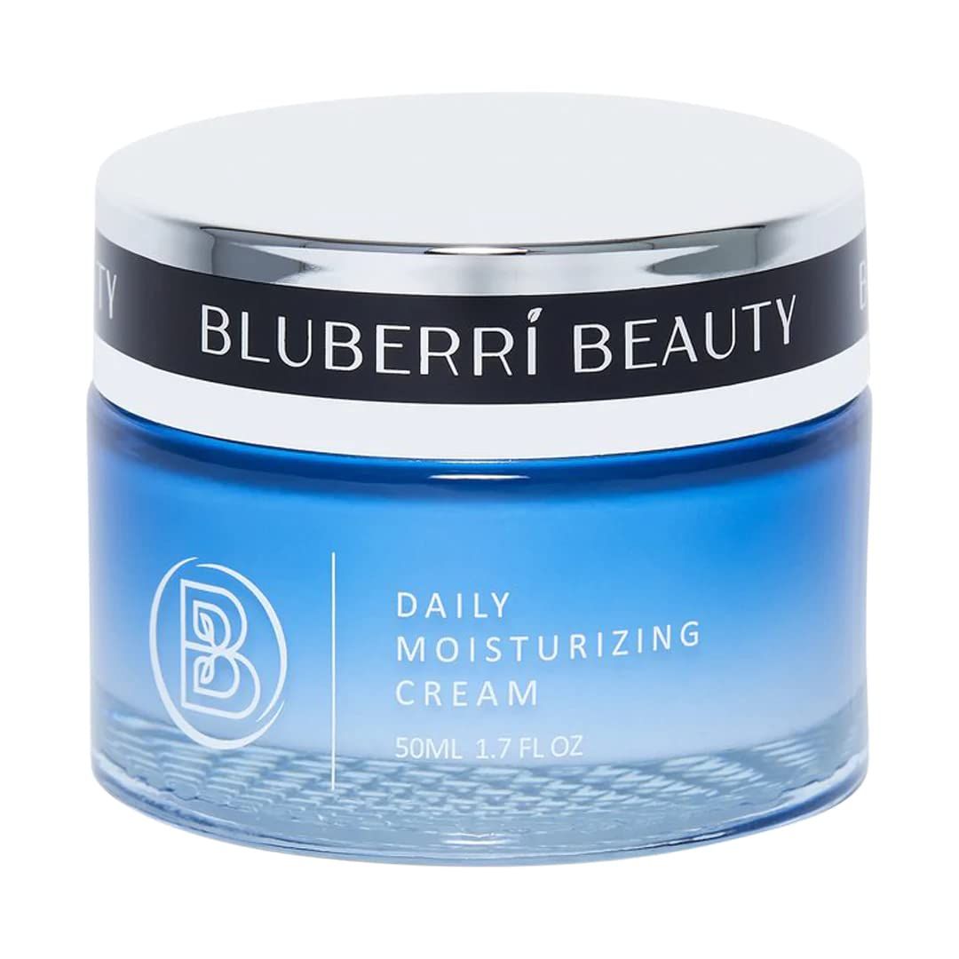 BluBerri Beauty Daily Moisturizing Cream Anti Aging Formula with Collagen