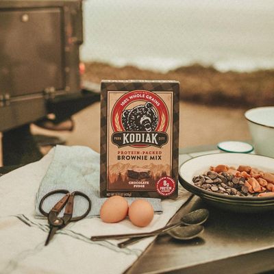 Kodiak Brownie Baking Mix, Chocolate Fudge, High Protein,100 Whole Grains, (Pack of 1)