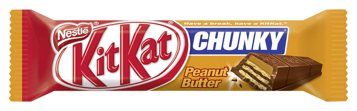 Nestle, Chunky Peanut Butter Kit Kat Bar, 1.4 Ounce