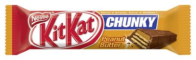 Nestle, Chunky Peanut Butter Kit Kat Bar, 1.4 Ounce