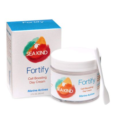 Sea Kind Fortify Cell Boosting Day Cream, Face Cream with Marine Actives, Anti-Aging Face Cream, Quick Absorbing and Non-Greasy, Face Cream for Women and Men, Suitable for All Skin Types, 2 fl oz
