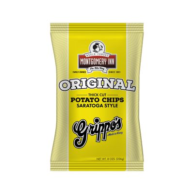 Grippo&#39;s Original Montgomery Inn Thick Cut Saratoga Style Potato Chips 8 oz