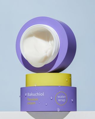 CHARMZONE Bakuchiol WaterWrap Tension Cream - Korean Skincare Retinol Alternative with 99 Bakuchiol, Pore Refining, 8-Layer Hyaluronic Acid for Firming, Anti-Aging, Hydration (1.69 fl. oz 50 ml)