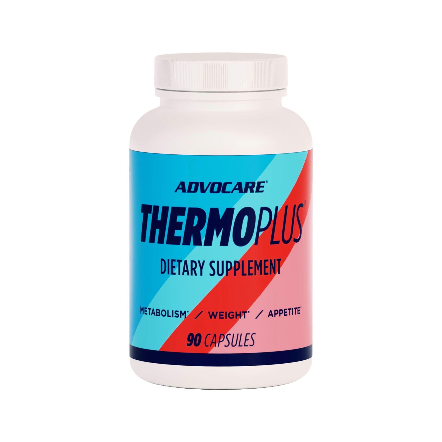 AdvoCare ThermoPlus Vitamin Herbal Dietary Supplement - Supports Healthy Metabolism - Contains Thiamine, Sage Extract Oolong Tea Extract - 90 Capsules