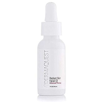 DermaQuest Advanced Therapy Radiant Skin Facial Oil for Dry, Irritated Chapped Skin - Botanical Blend of Jasmine, Jojoba, Rose, Argan, Safflower Oils (1oz)