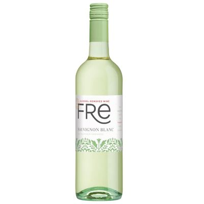 Sutter Home Fre Sauvignon Blanc Non-Alcoholic Wine, Experience Bundle with Phone Grip, Seasonal Wine Pairings Recipes, 750ML