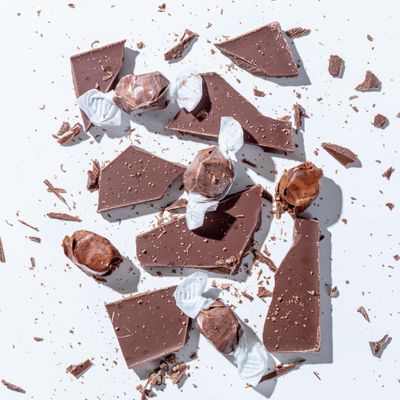 Taffy Shop Choco Choco Chew Chew, Chocolate Salt Water Taffy - Gourmet Soft Chewy Candy, Bulk Sweet Snack, Fresh Gift Gluten-Free, 35 Individually Wrapped Pieces (7oz)