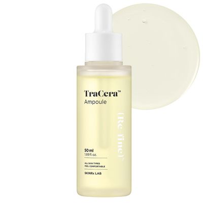 SKINRxLAB TraCera Ampoule - Dark Spot Tone Correcting Face Serum - Vitamin C and Ceramide - Control Melanin, Blemishes and Freckles - Anti Aging Serum for Smooth, Moisturizing Finish, 1.69 fl.oz.