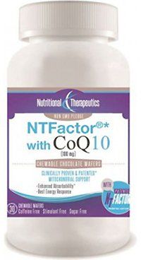 Nutritional Therapeutics - NT Factor with CoQ10 100 MG 30 Chewable Wafers Chocolate