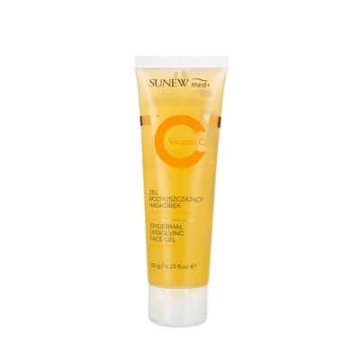 SunewMed Vitamin C Epidermal Dissolving Face Gel for all Skin Types Vitamin C Gel for Face Exfoliating 4.06 Fluid Ounce