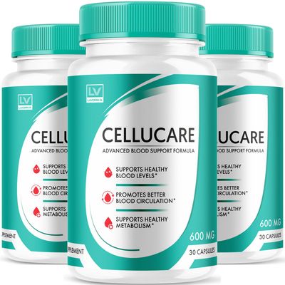 (3 Pack) Cellucare Capsules, Cellu Care, Cellucare Pills, Cellucare Vitamins Capsules, Cellucare Advanced Formula, Cellucare, Cellucare Reviews 90 Capsules for 3 Months
