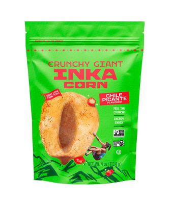 Inka Corn Gluten Free Roasted Giant Corn Chile Picante flavored, 4 Ounce (Pack of 1)