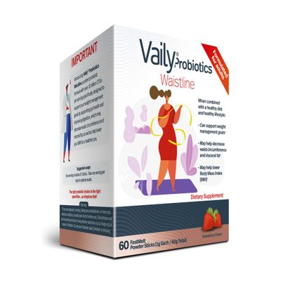 Weight Management Probiotic Powder Sticks - 60 Orally Dissolvable Slimming Sticks - Gut Health Supplements for Managing Waist Circumference - Metabolism Supplement for Healthy Diet Lifestyle