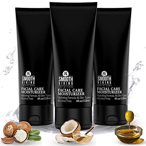 Face Moisturizer - Daily Lotion-Based Men&#39;s Women Face Lotion (4 Oz) - Alcohol-Free Hydrating Facial Moisturizer for Women Men - Anti-aging Face Cream for Dry, Oily, Sensitive Skin