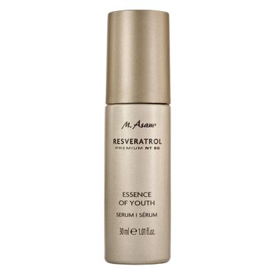 M. Asam RESVERATROL PREMIUM NT50 Essence of Youth Face Serum (1.01 Fl Oz) - High Concentration Anti-Aging Hyaluronic Acid Serum for Face with Precious Oils, Firms Smooths Skin, Reduces Wrinkles