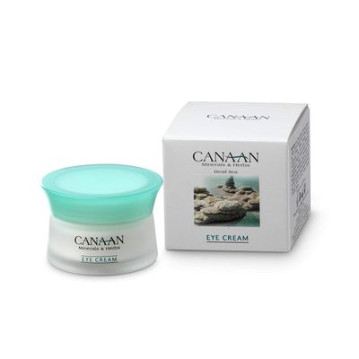 Canaan Minerals Herbs Revitalizing Dead Sea Eye Cream - Anti-Aging Eye Cream Reduces Puffiness, 30 ml 1.02 fl. oz