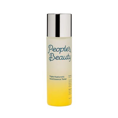 People&#39;s Beauty Essence Facial Toner and Serum - Made with Triple Hyaluronic Acid and Triple-Plant Moisture Complex for Hydrated, pH Balanced Skin, Vegan Cruelty-Free, 4 Fl Oz