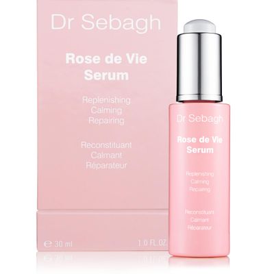 Dr Sebagh Rose de Vie Serum - 1 fl oz Award-Winning Nourishing Anti-Aging Formula Use with Dry, Mature, or Sensitive Skin Designed to Soothe Redness Irritation Regenerating Invigorating