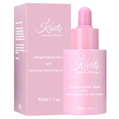 Collagen Peptide Serum for Face - Multi-Functional, Anti-Aging Facial Serum with Hyaluronic Acid and PolyVitamin for Radiant, Firmer, Youthful Skin! 1 Fl Oz