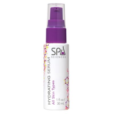 Spa Sciences - Hydrating Serum - Made in the USA - With Hyaluronic Acid, Ceramides, Plankton Extract - Moisturize, Replenish, Plump - Vegan - For All Skin Types - 1.1oz