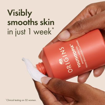 Origins Youthtopia Refining Peel Refines Pores Smooths Skin With Glycolic Acid Apple Stem Cells, 3.4 Fl Oz