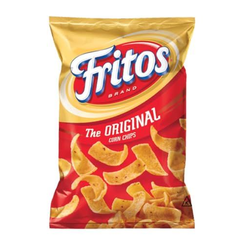The Snack Store Bundle Fritos The Original Corn Chips, Pack of 8 (3.25 oz Bags)