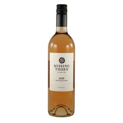 Missing Thorn Rose Alcohol-Removed Barbera Wine by Aaron Pott - Sip Clean Non-alcoholic Wine with Strawberries and Red Cherries Notes - Low Sugar, Vegan, Gluten -Free