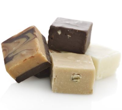 Milkylicious Old Fashioned Handmade Smooth Creamy Fudge - Belgian Chocolate Walnut (14 Pound) Kettle Cooked Individually Wrapped in USA in Small Batches for a Rich Delicious Taste