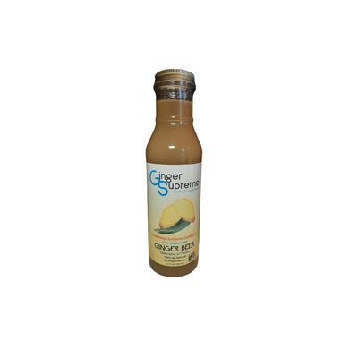 Caribbean Ginger Beer Non-Carbonated Non-Alcoholic All Natural Healthy Drink 12-Ounce - (Pack of 6)