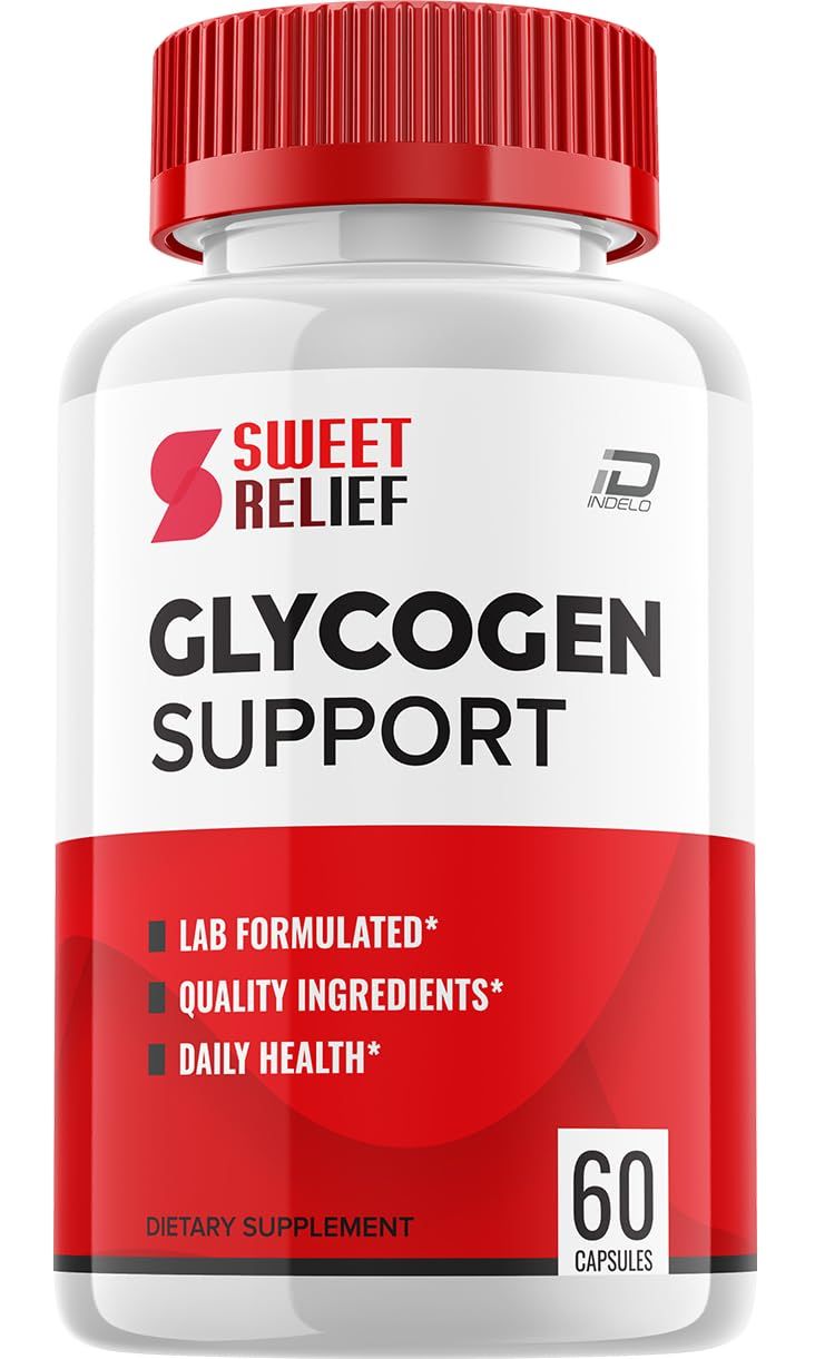 Sweet Relief Glycogen Support Capsules - SweetRelief Optimizer Advanced Formula, Sweet Relief Supplement, SweetRelief Booster Reviews,Glycogen Supplement (1 Pack - 60 Capsules)