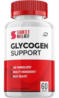 Sweet Relief Glycogen Support Capsules - SweetRelief Optimizer Advanced Formula, Sweet Relief Supplement, SweetRelief Booster Reviews,Glycogen Supplement (1 Pack - 60 Capsules)