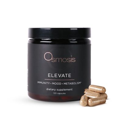 OSMOSIS Elevate Immunity, Mood, and Metabolism Daily Supplement, Supports Collagen Production and Overall Health, 120 Count