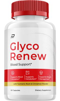 Glyco Renew Capsules, GlycoRenew Advanced Supplement, All Natural Formula to Maintain Healthy Levels, Maximum Strength Daily Formula, Glyco Renew Capsules Reviews (1 Pack - 60 Capsules)