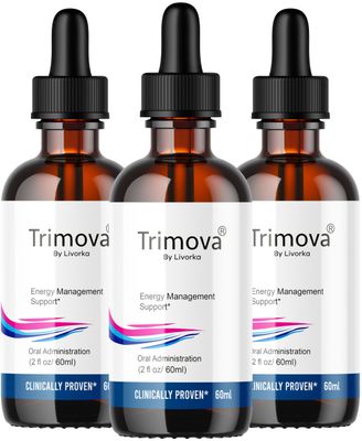 LIVORKA (3 Pack) Trimova Liquid Drops, Trimova Drops, Trimova Liquid, Trimova Drops Advanced Formula, Trimova Drops Vitamin, Trimova Drops Metabolic, Trimova Drops Metabolism 3 Bottles for 90 Days
