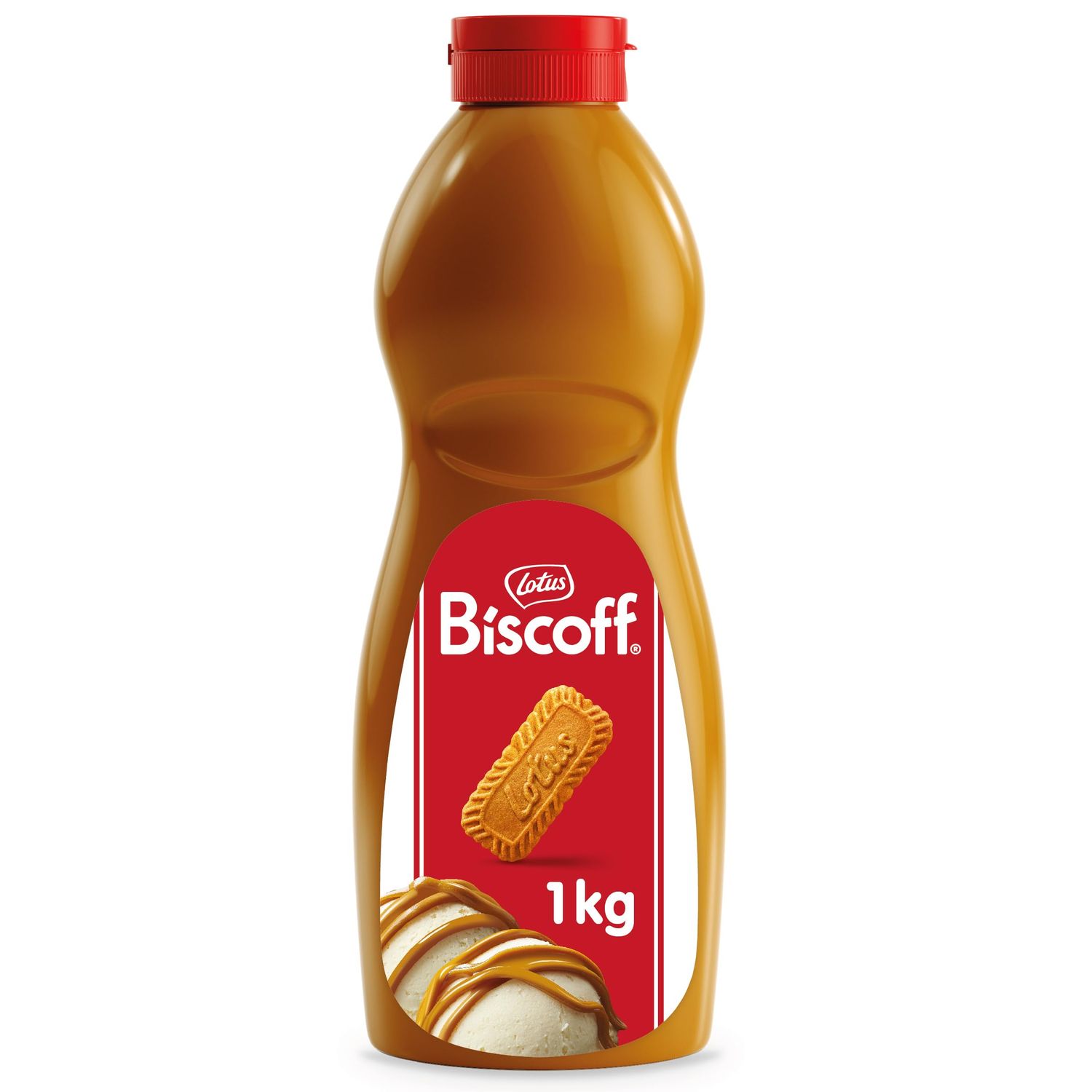 Lotus Biscoff - Spread Topping - Product of Europe (EXP. DATE DD-MM-YY) - Vegan - Biscoff Cookie Butter Syrup - 2.2lb (Pack of 1) - Non GMO