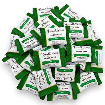 Gourmet Sugar Free Mint Patties-1 lb Deliciously Crafted Dark Chocolate Mint Delight for a Guilt-Free Indulgence Made with Stevia Extract-Perfect for Health-Conscious Chocolate Lovers(16 oz)