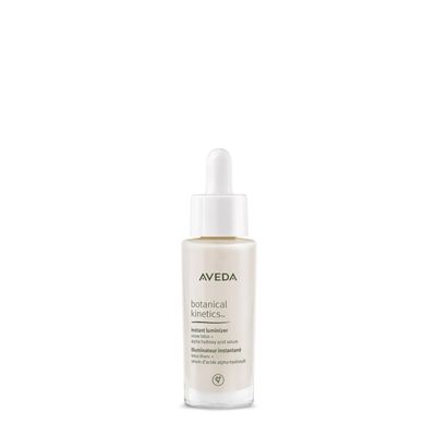 Aveda Botanical Kinetics Instant Luminizer Exfoliating Brightening Serum with Plant-Derived AHAs for All Skin Types 99 Naturally Derived, 1 Fl Oz