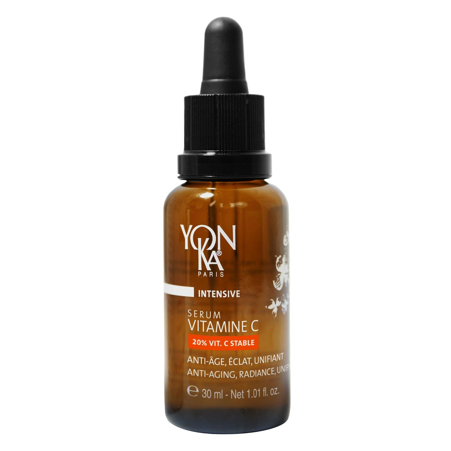 Yon-Ka Vitamin C Face Serum, Anti-Aging Face Serum for Sensitive Skin, High Concentrate to Treat Wrinkles Uneven Skin Texture, 30ml